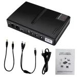 ДБЖ (Mini UPS) DC1018L для роутеров та інтернету 18650 4шт |  5В, 9В, 12В, АКБ 18650 4шт (БЕЗ АКБ)