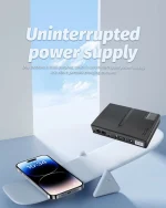 ДБЖ (Mini UPS) DC1018L для роутеров та інтернету 18650 4шт |  5В, 9В, 12В, АКБ 18650 4шт (БЕЗ АКБ) - Зображення 3