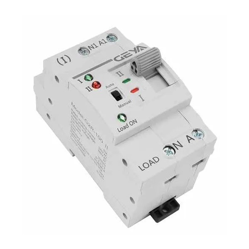 Автомат введення резерву АВР ATS 2P 63А 220В перемикач GEYA G2R-63II, 107248 - Зображення 3