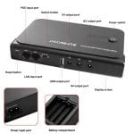 ДБЖ (Mini UPS) DC1036L для роутеров та інтернету 18650 4шт |  5В, 9В, 12В, АКБ  Samsung 18650 4шт - Зображення 2