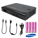 ДБЖ (Mini UPS) DC1036L для роутеров та інтернету 18650 4шт |  5В, 9В, 12В, АКБ  Samsung 18650 4шт